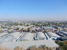 Overlooking City