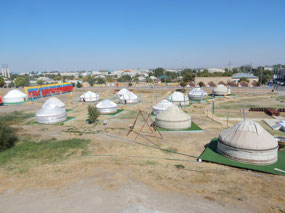 Kazakh Yurts
