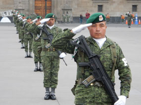 Saluting
