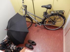 Bike and Brolley