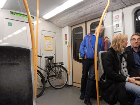 Bike on Train