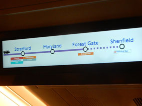 Route to Forest Gate