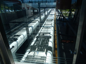 Overlooking Trains