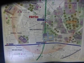Fatih District Map