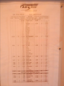 Schedule