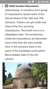 Yeddi Gumbaz Tombs