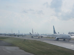 Take off line