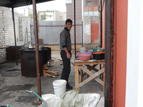 Preparing Food