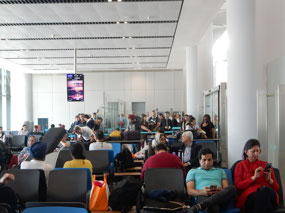 Waiting at Gate