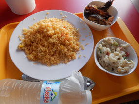 Rice and Fish Lunch