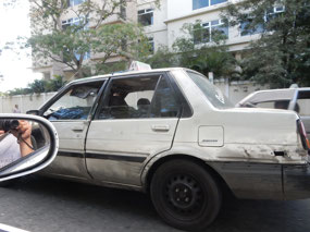 Smashed Car