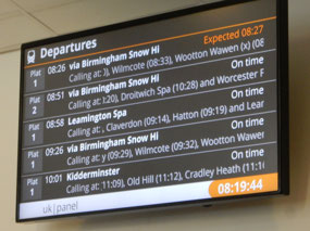 Departure Board