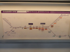 Elizabeth Line Map