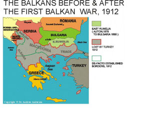 First Balkan War 1912
