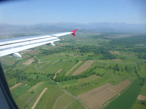 Landing in Montenegro