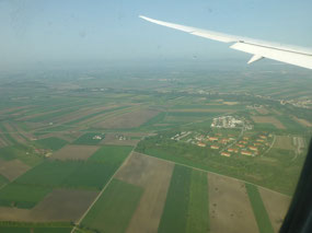Landing in Vienna