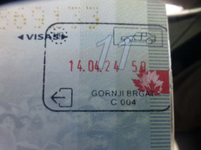 Entry Stamp