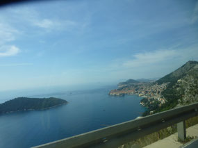Leaving Dubrovnik