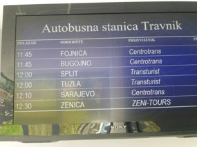 Departure Times