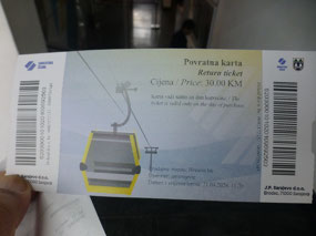 Cable Car Ticket