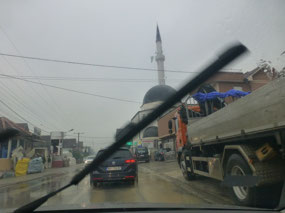 Back thru Novi Pazar