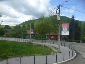North Kosovo Serbian Flags