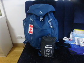 New Backpack and Rain Pants