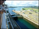 Gatun Locks on Entry to Gatun Lake