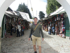 John about to visit the markets