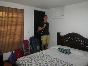 John settling in...