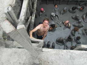John taking the plunge...