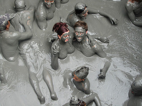 Nice mud pack- hope to cleanse my face!