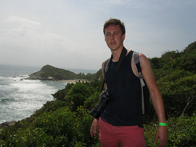 John at Tayrona