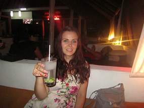 Me trying the Cuba Libre