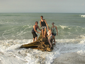 We're all on the rock