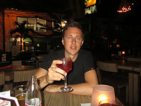 John with sangria