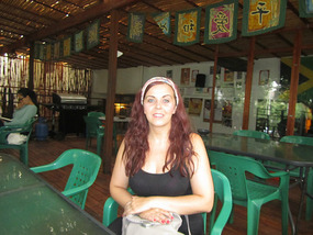 The terrace at Casa Kiwi