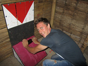 John rolling out the Tejo board