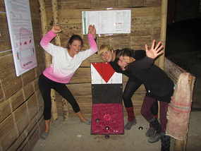 The girls who won tejo