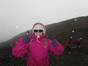 We made it to the top of the refuge!