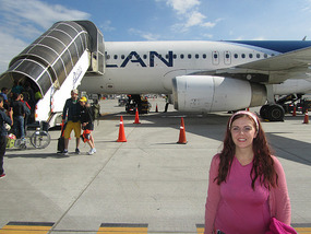Getting ready to board for the Galapagos