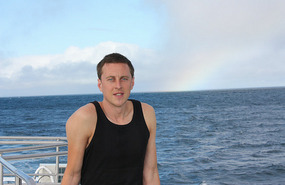 John on the boat