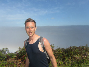 At the volcano