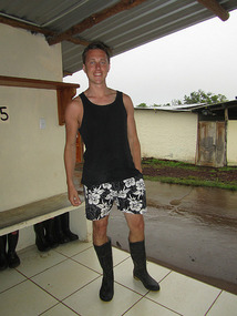 His outfit made me laugh so hard!