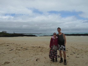 Us on the beach