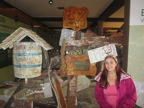 In the interpretation centre