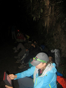 Our group waiting 