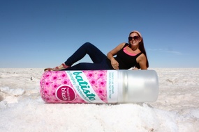 Leaning on my batiste shampoo