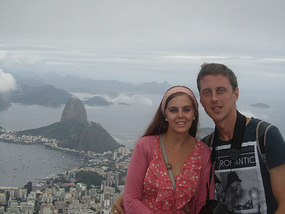 Sugar Loaf mountain and views over Rio