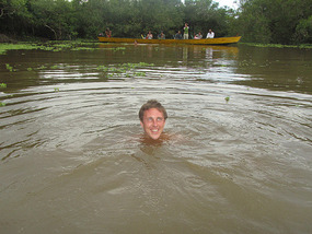 First in the water